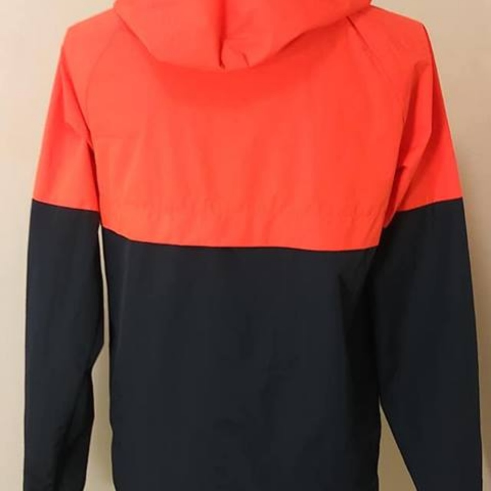 Fila Sport Lightweight Windbreaker Sz XS Orange - Picture 3 of 7